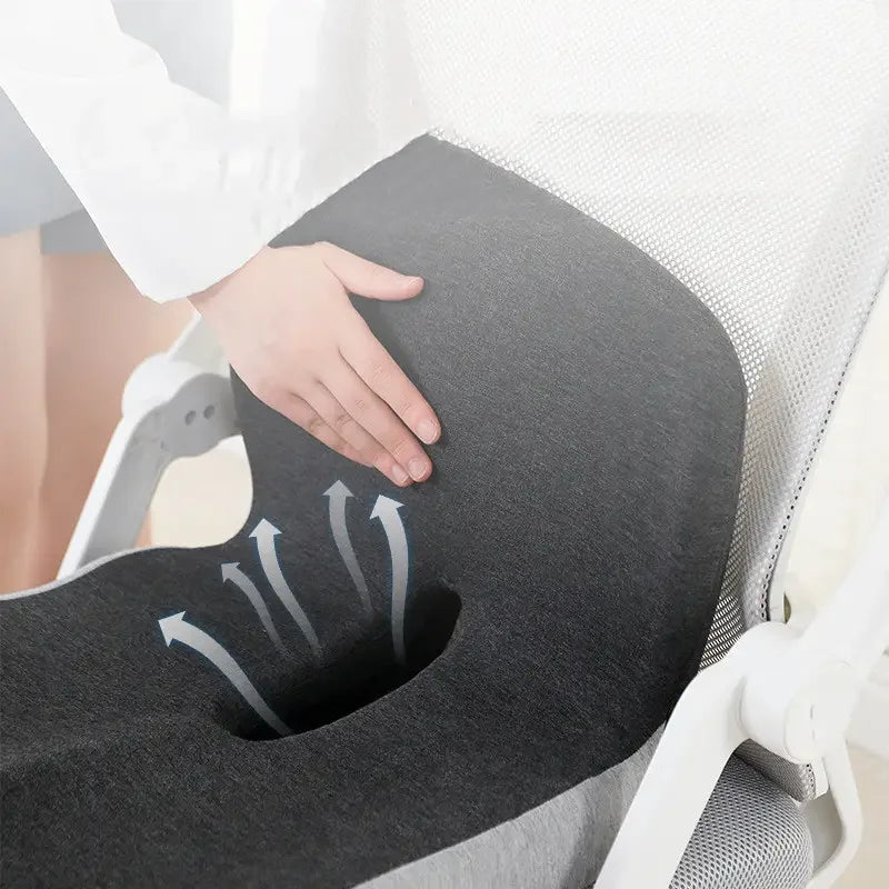 Netzco – Cuscino Memory Foam Ergonomico per Schiena e Sedere